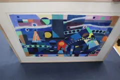 Green Circle by Harvey Daniels, watercolour, sold Nov 2020