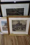 Middelburg - 1950 by Alfons Blomme, print, sold Nov 2020