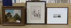 Untitled by Cornelius Pearson, 1852, watercolour, sold Nov 2020