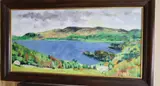 Derwent Water by Louise Turpin, oil on canvas, sold Nov 2020
