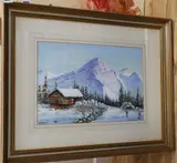 The Engadine by James McGavin Greig, watercolour, sold Nov 2020