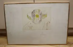 The Cycles of Life, Reflections, c.1979, monogrammed and numbered no.128/150, overall 37 x 54cm by Salvador Dalí, lithograph, sold Nov 2020