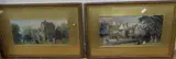 Views of 17th country houses by John Edmund Buckley, 1860, watercolor, sold Oct 2020