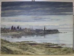 Morning after a storm near Elgin by Robert Morley, oil on canvas, sold Oct 2020