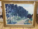Untitled by Martin Haigh, oil on canvas, sold Oct 2020