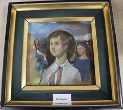 Dreams by Roger Nicholson, oil on board, sold Oct 2020