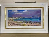Towards Penzance by Jeffrey Pratt, oil on board, sold Oct 2020
