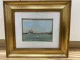 Santa Maria Salute, Venice by Lynette Hemmant, oil on board, sold Oct 2020