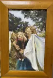 Nappy Days by Teresa O'Regan, oil on board, sold Oct 2020