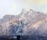 South Australia by Rod Schubert, mixed media on canvas, sold Oct 2020