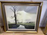Cloudbreak by Michael Morris, oil on canvas, sold Oct 2020
