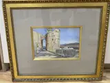 Vista of the Northern Peristyle of the Parthenon looking westward by John Fulleylove, watercolour, sold Oct 2020