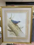 Tree Creeper by Ron David Digby, watercolour and gouache, sold Oct 2020
