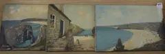 Including Carbis Bay by Godwin Bennett, oil on canvas, sold Aug 2020