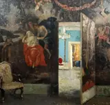 5in by Ernst Kolbe, oil on canvas, sold Aug 2020