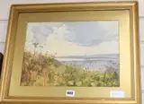 Thunder Clouds by Helen Colville, watercolour, sold Aug 2020