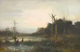 A Frosty Morning by Frederick Stuart Richardson, oil on canvas, offered Nov 2021
