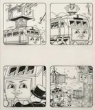 Thomas' No 474 'Passenger Pickup by Tim Marwood, drawing, offered Nov 2021