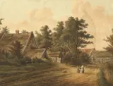 View from a Lake on the Rackheath Road by Tm James George Zobel, watercolour, offered Oct 2021