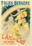 Saxoleine' and 'Folies-Bergere' (Les Maitres de L' Affiche plates 13 and 21) colour lithographs with blind stamps, 12.5" x 9" and 11" x 8 by Jules Chéret, print (other), sold Oct 2021