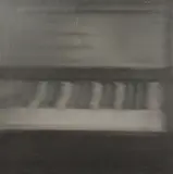 Chinese School, A study of a piano keyboard by Bolan Chen, oil on canvas, offered Aug 2021