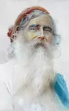 Portrait of a bearded man in a red hat Signed by Giuliano de Luca, Watercolour over pencil, sold Mar 2015