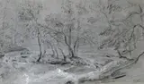 River Lowther by Peter De Wint O.W.S, drawing, offered Mar 2015