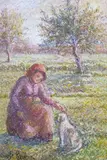 Untitled by Hugues Claude Pissarro, Pastel, sold Mar 2015
