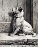 The Prodigal Signed in pencil, with blind stamp Etching, published by Frost & Reed, 1926 46.5 x 36.5cm; 18¼ x 14½ (plate size) ++Good condition by Herbert Dicksee, Etching, published by Frost & Reed, sold Mar 2015
