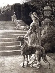 Goodbye by Herbert Dicksee, Etching, published by Frost & Reed, offered Mar 2015