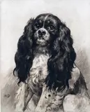 Prince Charles Signed in by Herbert Dicksee, Etching, published by Frost & Reed, sold Mar 2015