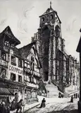 Untitled by Sybil Andrews, Etching, sold Mar 2015