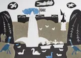 Untitled by Julian Trevelyan, Etching with aquatint, from the London Parks Suite, sold Mar 2015