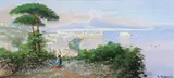 The Bay of Naples; The Amalfi coast Two, both signed Each 19 x 42cm; 7½ x 16½in (2) ++Good condition by Michelle Gianni and Y. Gianni, sculpture, offered Mar 2015