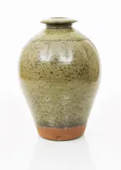 A large stoneware bottle vase by Phil Rogers, sculpture, sold Feb 2015