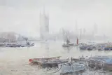 The Thames at Westminster by Agnes Turner, offered Feb 2012
