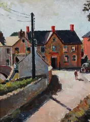 'Landscape - Adpar' by John Elwyn, offered Sep 2012