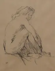 'Marika' by Bernard Dunstan, sold Sep 2012