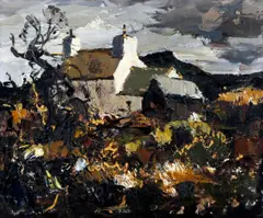'Cottage Caernarvonshire' by Donald McIntyre, sold Jun 2012