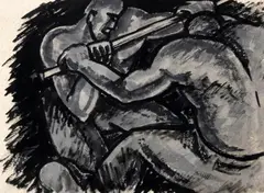 Two miners by George Bissill, sold Jun 2012