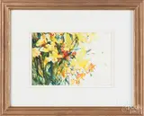 titled Burst of Spring by Barbara Crowther Chadwick, watercolor, sold Jun 2018