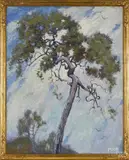 landscape by George Gardner Symons, oil on canvas, offered Apr 2018