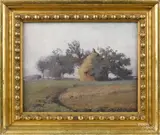 landscape by Robert Vonnoh, oil on canvas, offered Apr 2018