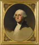 portrait of George Washington by Jane Stuart, oil on canvas, offered Apr 2018