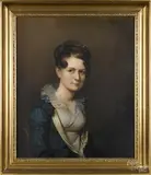 portraits of Dr. William Barrow and his wife Eliza Brower Barrow of New Jersey by Rembrandt Peale, oil on canvas, offered Apr 2018