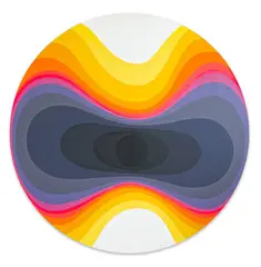 Black Eye by Jan Kaláb, 2016, acrylic on canvas, sold May 2022