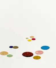 Color Code by Lance Letscher, mixed media collage, sold May 2022