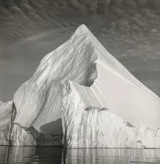 Iceberg #3, Disko Bay, Greenland, 1988 by Lynn Davis, gelatin silver print, sold May 2022