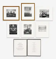 County Courthouses, Portfolio of 6 by William Clift, 1975-78, gelatin silver print, sold May 2022