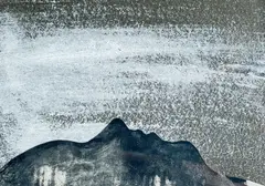 O.T. by Dirk Bell, 2000, mixed media on paper, sold May 2022